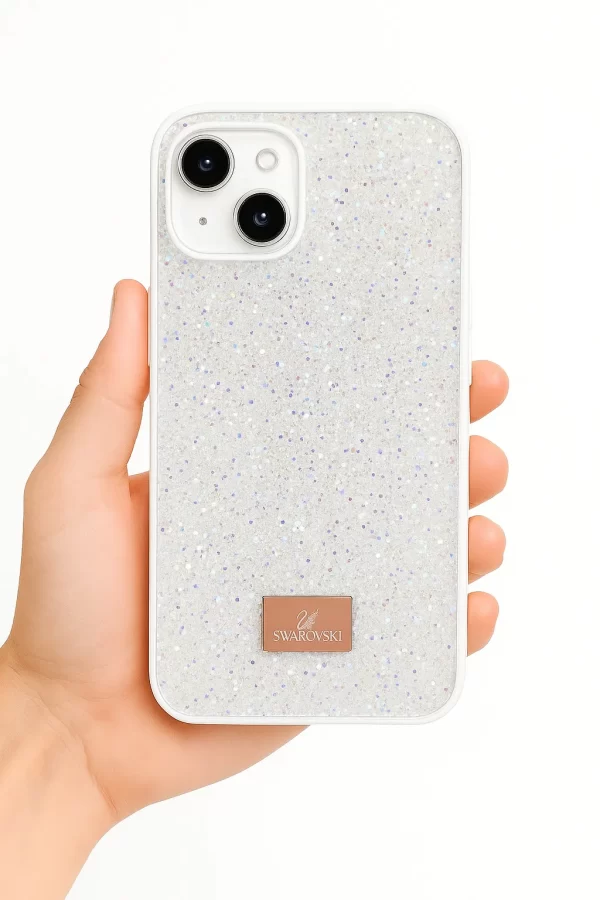Funda Glitter Blanca